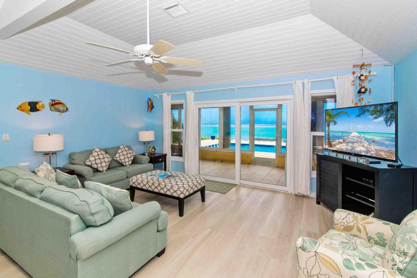 Thatch Hill - Renovated Beach House With Pool, Short Walk To The Rum Point Club Driftwood Village Eksteriør bilde